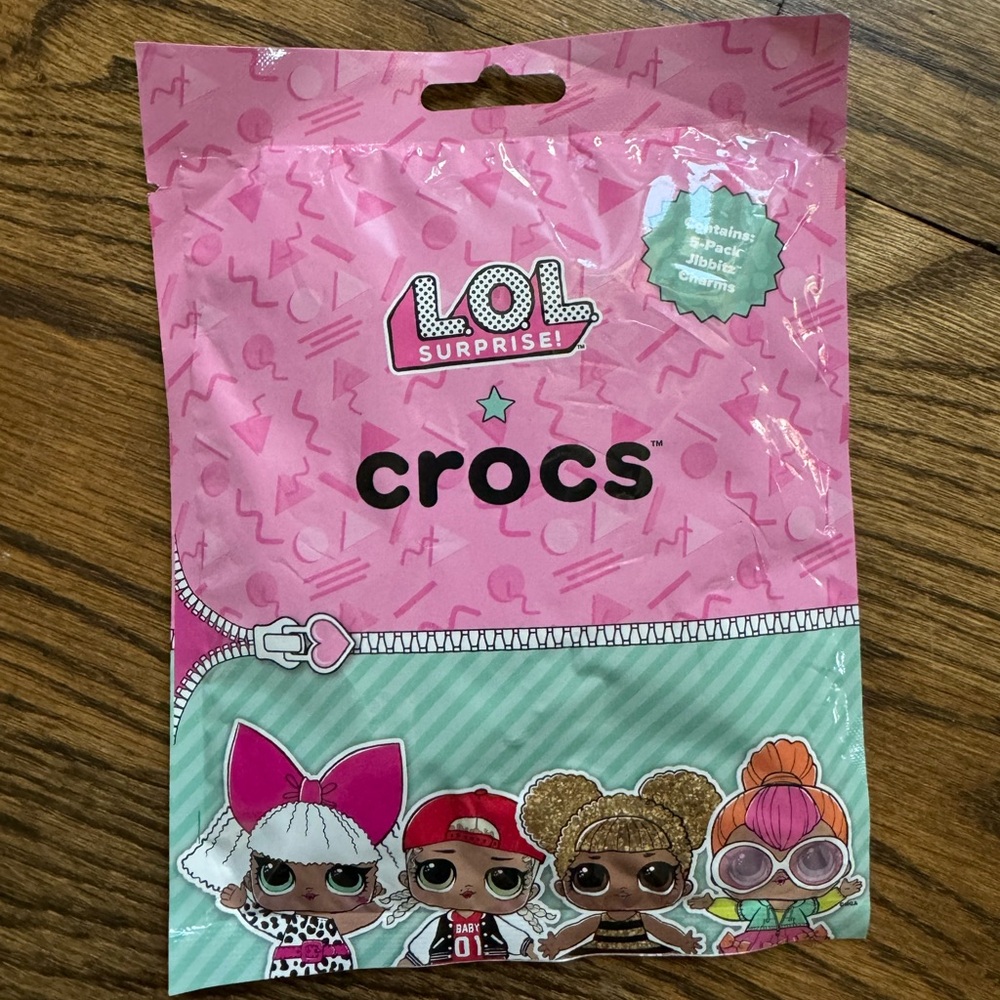 LOL SURPRISE! 5-PACK Jibbitz™ Charms, NWT - Picture 2 of 5